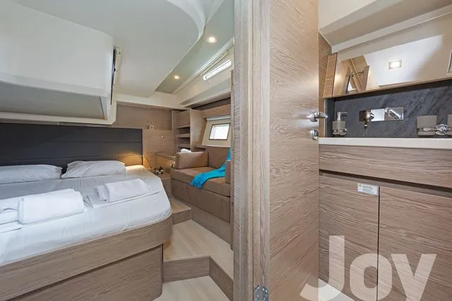 Cabin on Joy, a Hanse 548 sailboat at Municipal Unit of Lefkada, Greece