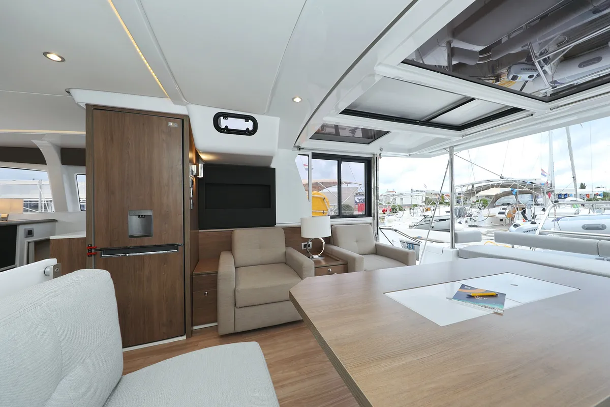 Salon of Sunlight, a Bali 4.2 OW catamaran at Grad Biograd na Moru, Croatia