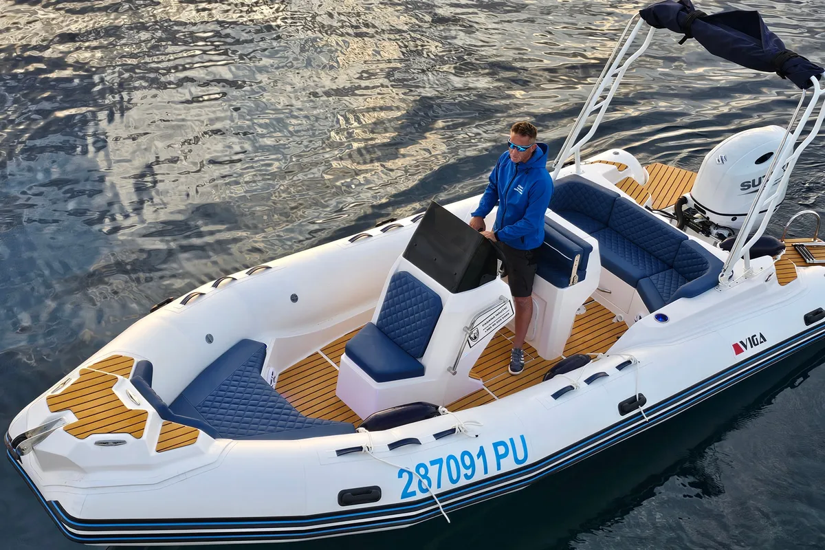 Viga, a Gulet Viga Luxury 650 motorboat at Valbandon, Croatia
