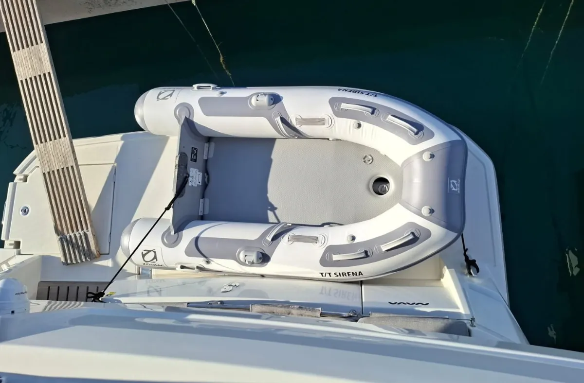 Sirena, a Beneteau Swift Trawler 41 motor yacht at Split, Croatia