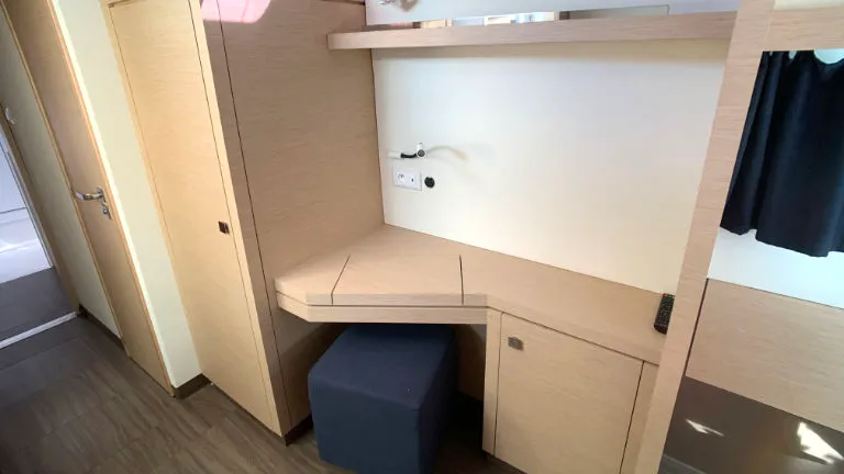 Idefix, a Fountaine Pajot Lucia 40 catamaran at Općina Rogoznica, Croatia