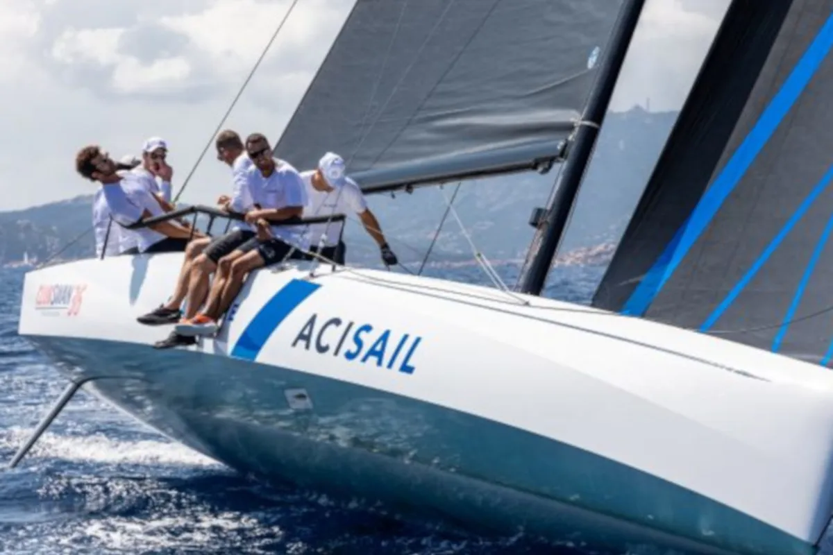 Exterior view of 002, a Nautor ClubSwan 36 sailboat at Split, Croatia