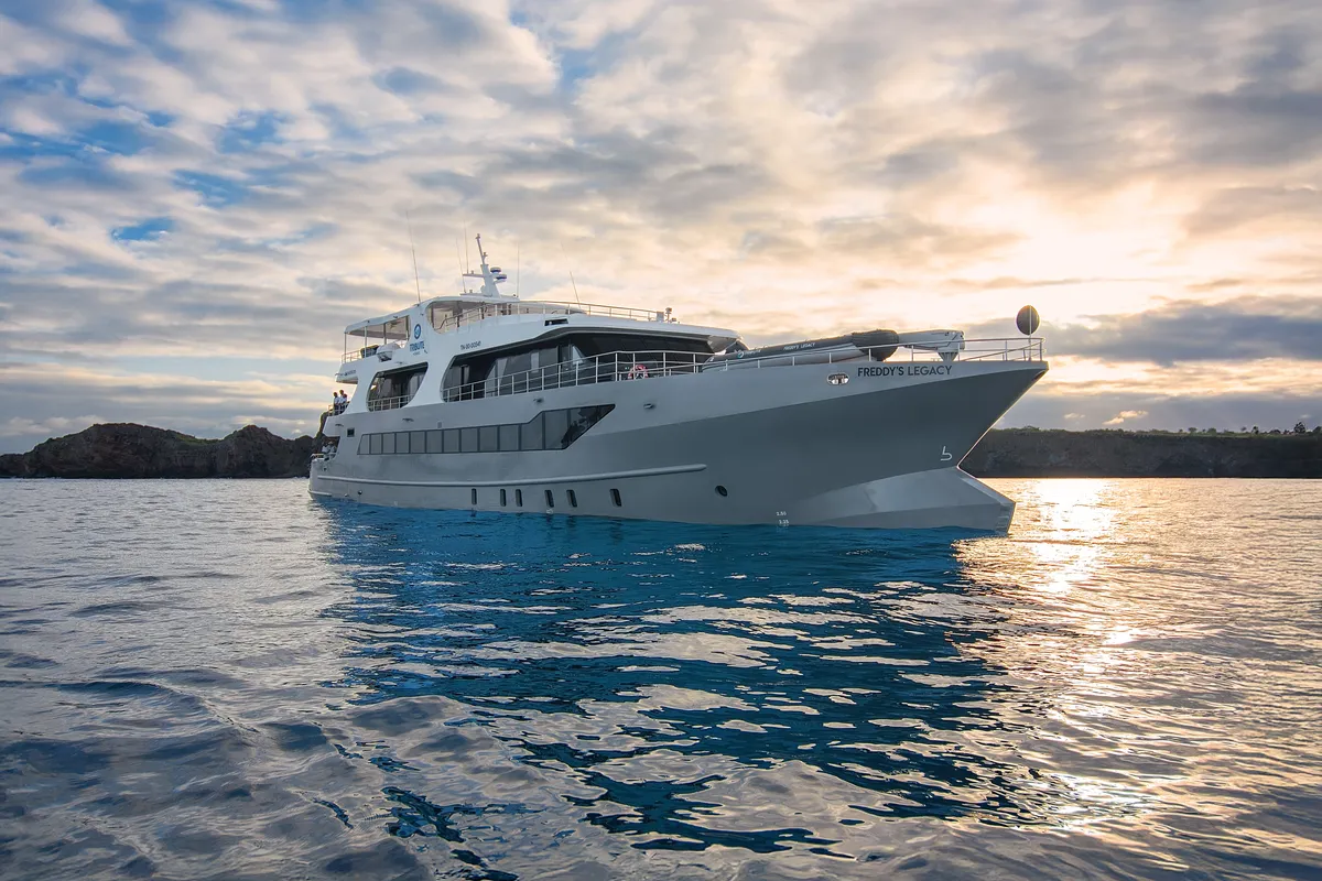 Fountaine Pajot Galapagos Tribute, a motor yacht at Parroquia Puerto Baquerizo Moreno, Ecuador