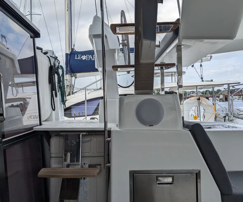 Dragonfly, a Fountaine Pajot Tanna 47 catamaran at Road Town, British Virgin Islands