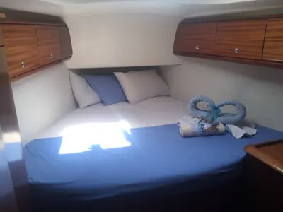 Cabin on Stelios, a Bavaria 44 sailboat at Municipal Unit of Ellomenos, Greece