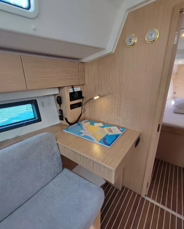 Gala, a Bavaria C42 sailboat at Punat, Croatia