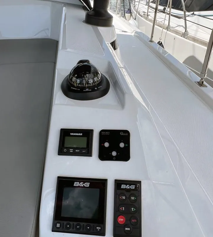 Gala, a Bavaria C42 sailboat at Punat, Croatia