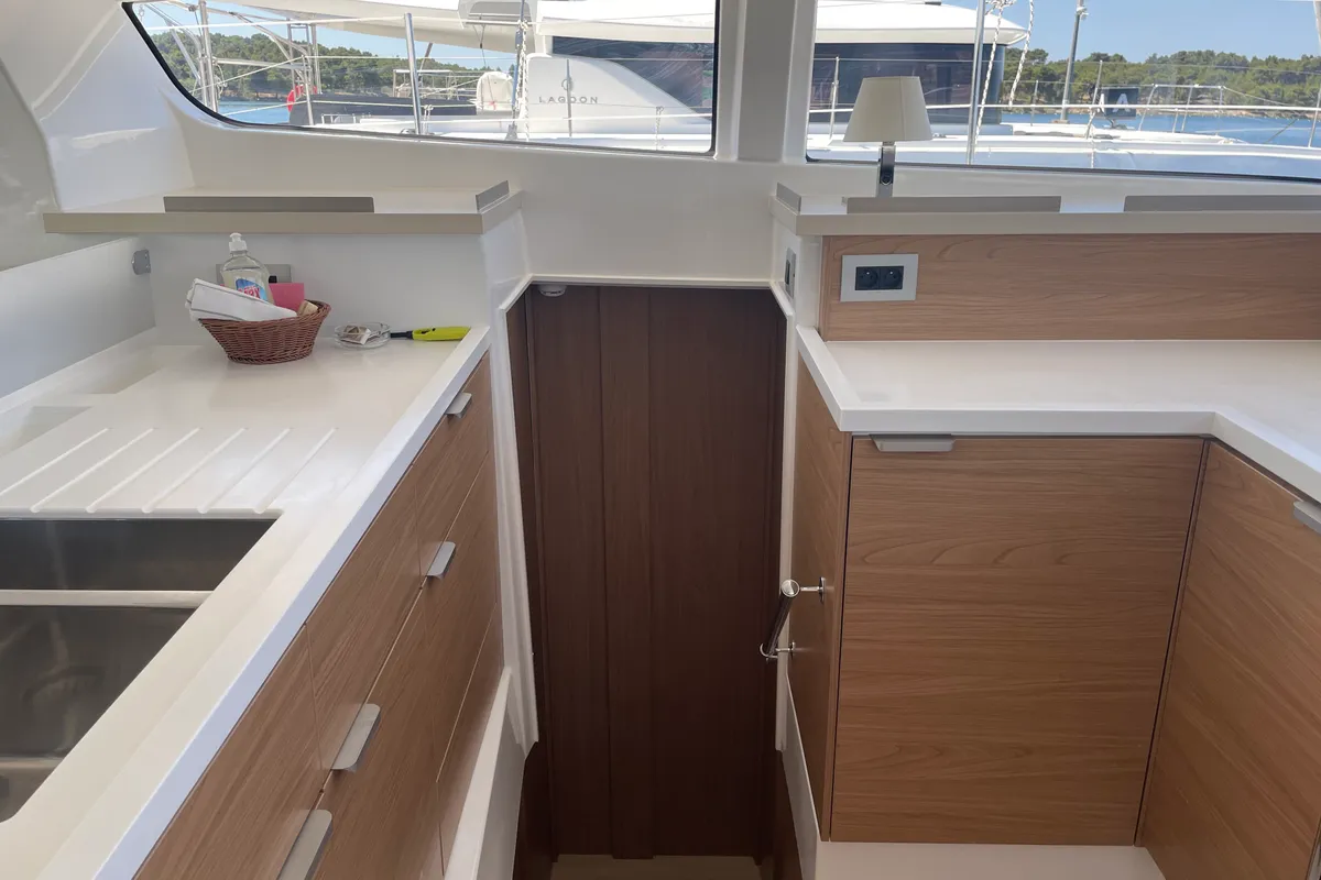 Jackpot, a Bali 4.2 catamaran at Grad Šibenik, Croatia
