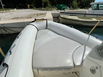 Deck of 09, a Joker Jokerboat Wide 520 motorboat at Grad Trogir, Croatia