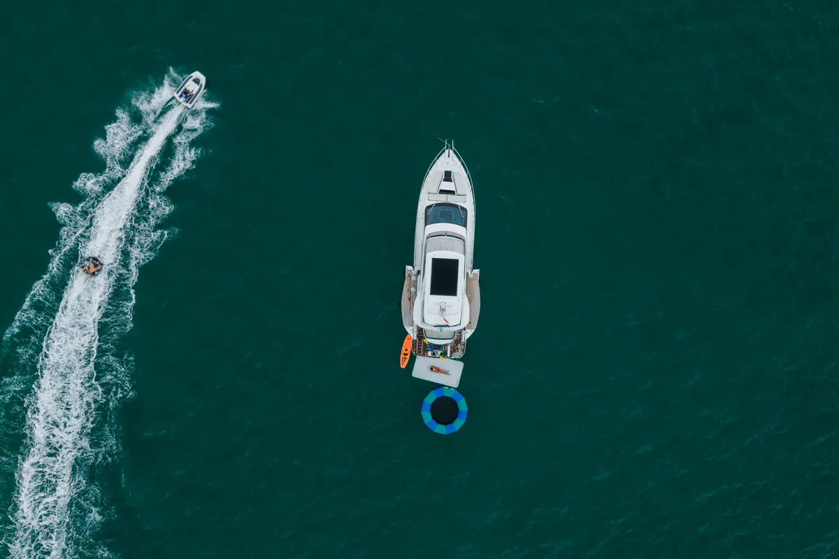 Liquid Asset, a Galeon 500 Fly motor yacht at Ko Kaeo, Thailand