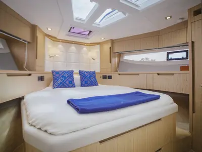 Liquid Asset, a Galeon 500 Fly motor yacht at Ko Kaeo, Thailand