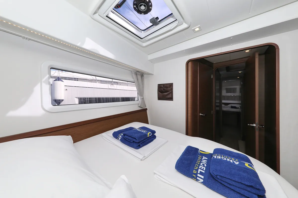 Cabin on Sophie, a Lagoon 42 catamaran at Grad Trogir, Croatia