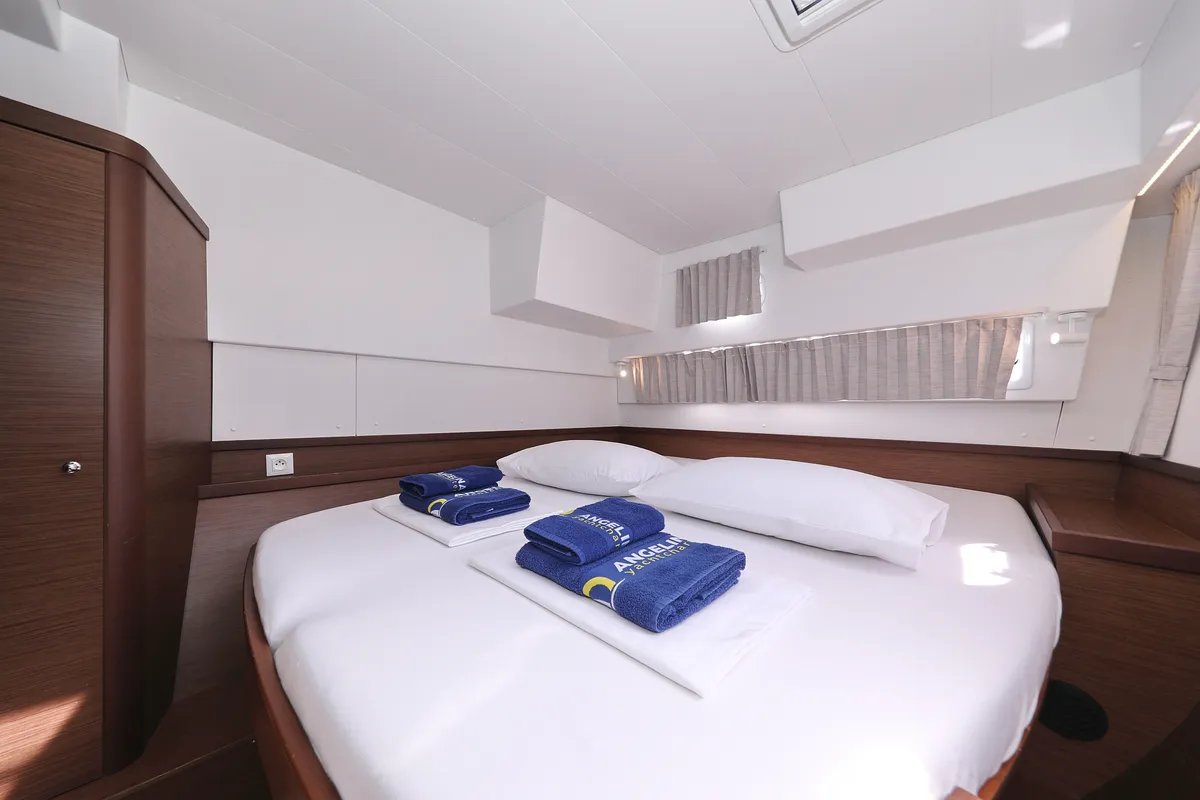 Cabin on Sophie, a Lagoon 42 catamaran at Grad Trogir, Croatia