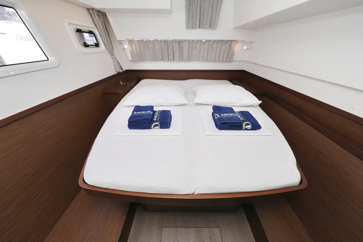 Cabin on Sophie, a Lagoon 42 catamaran at Grad Trogir, Croatia