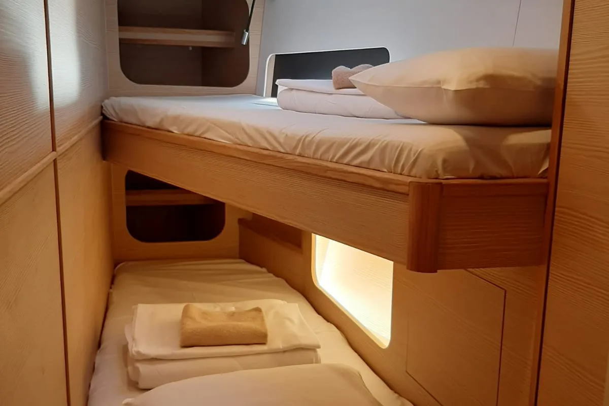 Cabin on My Wave, a D&D Kufner 54 Exclusive sailboat at Trogir, Croatia