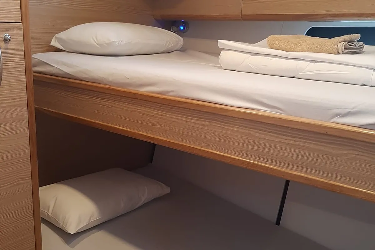 Cabin on My Wave, a D&D Kufner 54 Exclusive sailboat at Trogir, Croatia