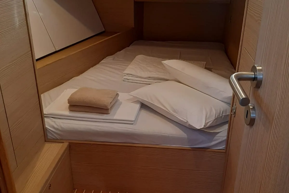 Cabin on My Wave, a D&D Kufner 54 Exclusive sailboat at Trogir, Croatia