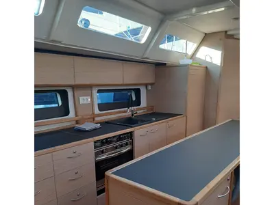 Galley of My Wave, a D&D Kufner 54 Exclusive sailboat at Trogir, Croatia