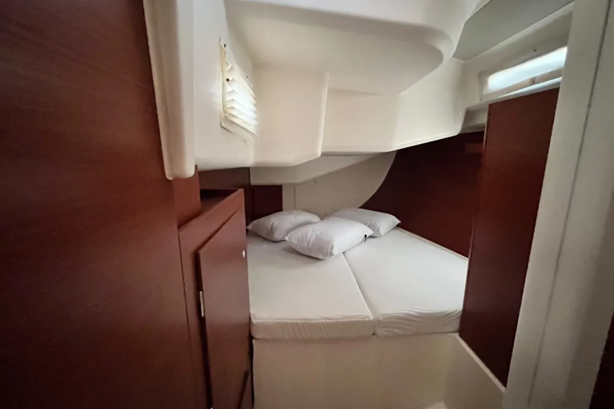 Cabin on Avra, a Hanse 458 sailboat at Municipal Unit of Lefkada, Greece