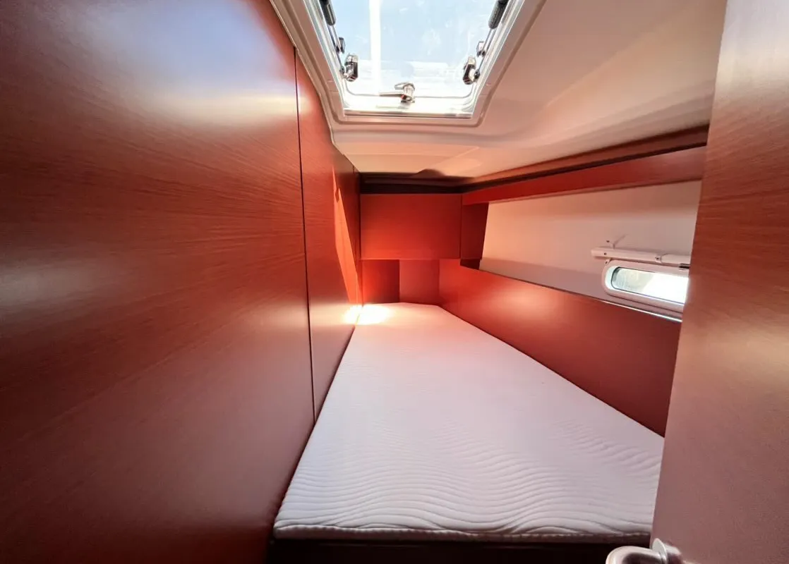 Cabin on Avra, a Hanse 458 sailboat at Municipal Unit of Lefkada, Greece