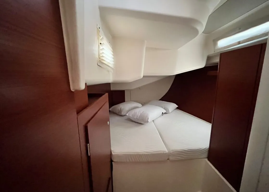 Cabin on Avra, a Hanse 458 sailboat at Municipal Unit of Lefkada, Greece
