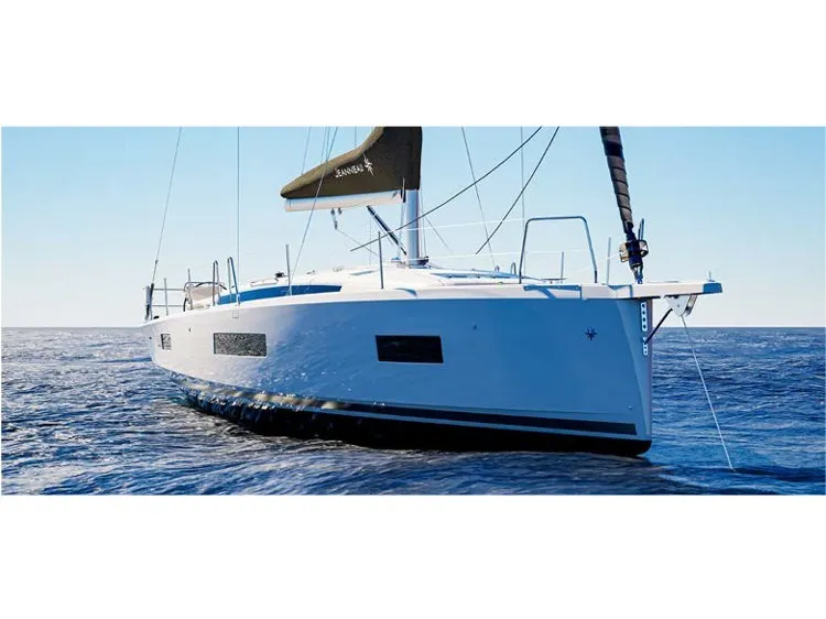 Sail Away, a Jeanneau Sun Odyssey 455 sailboat at Municipal Unit of Nea Peramos, Greece