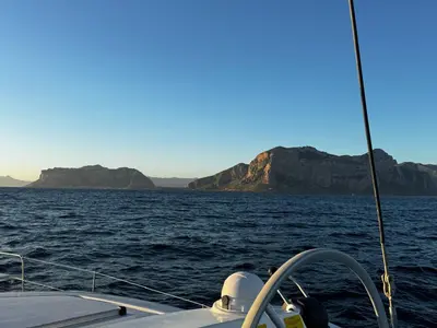 Junior Mary 1, a Bali 4.2 catamaran at Municipal Unit of Palairos, Greece