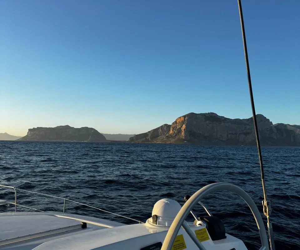 Junior Mary 1, a Bali 4.2 catamaran at Municipal Unit of Palairos, Greece