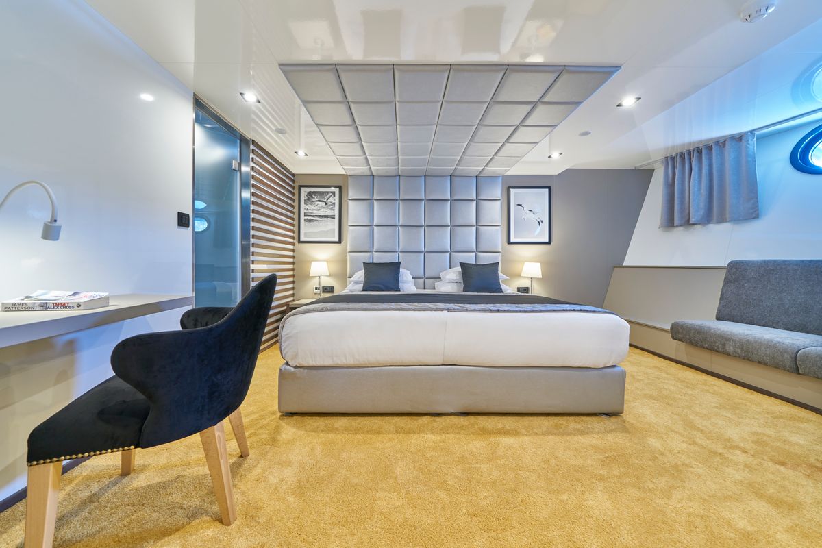 Cabin on Rara Avis, a Gulet Luxury Sailing Yacht motor yacht at Split, Croatia