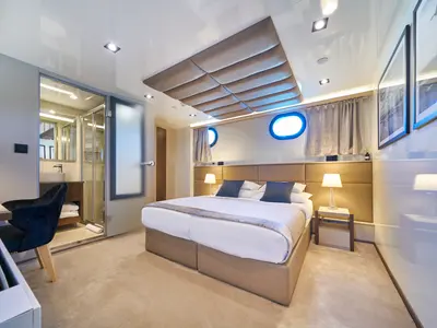Cabin on Rara Avis, a Gulet Luxury Sailing Yacht motor yacht at Split, Croatia