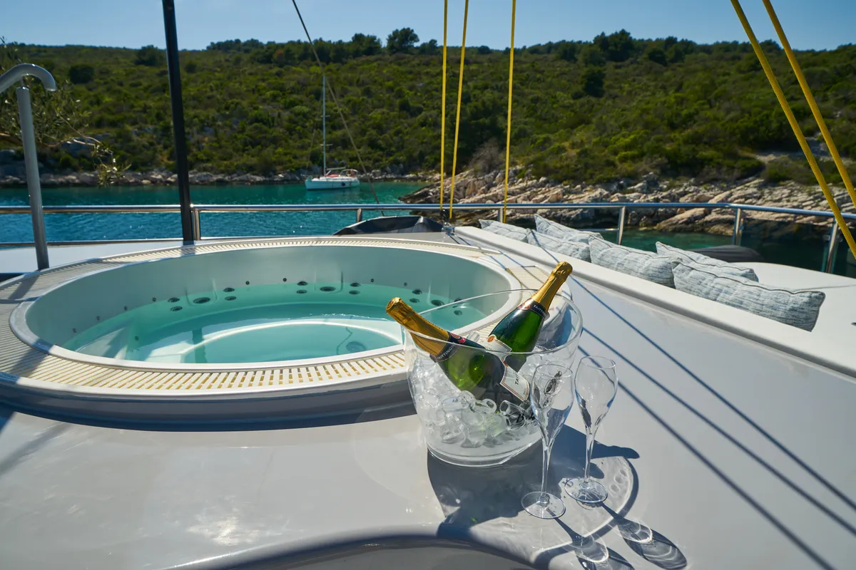 Rara Avis, a Gulet Luxury Sailing Yacht motor yacht at Split, Croatia