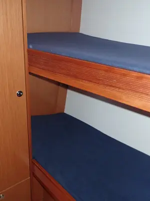 Cabin on Vivaldi, a Bavaria 55 Cruiser sailboat at Sukošan, Croatia