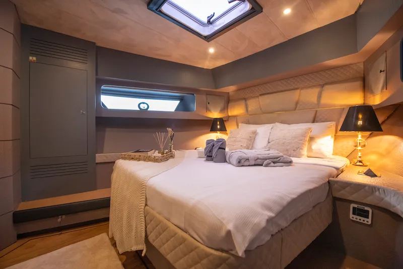 Golden Blue, a Custom Made Golden blue motor yacht at Fethiye, Turkey
