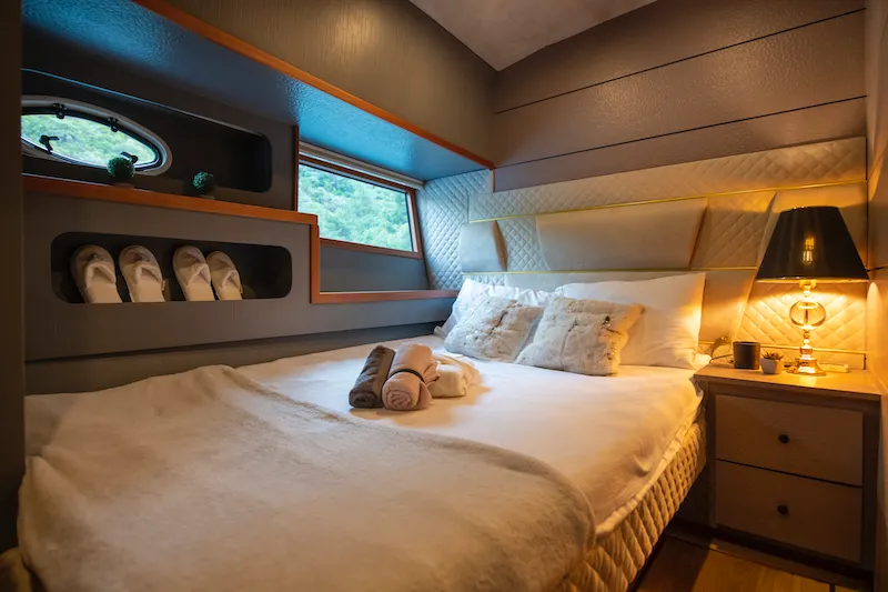 Golden Blue, a Custom Made Golden blue motor yacht at Fethiye, Turkey