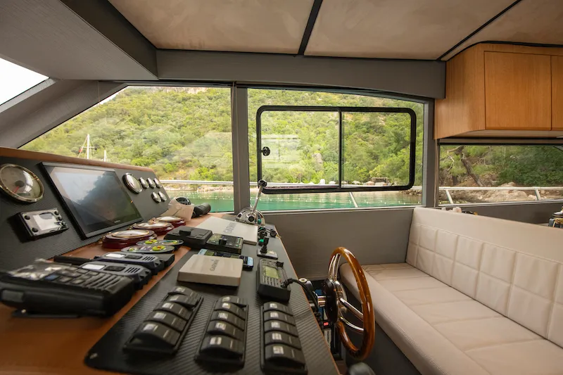 Golden Blue, a Custom Made Golden blue motor yacht at Fethiye, Turkey