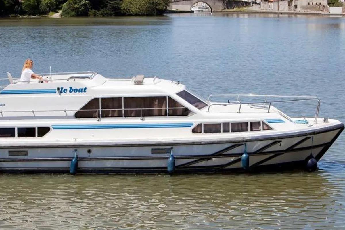 Exterior view of Gulet Classique, a motorboat at Laggan, United Kingdom