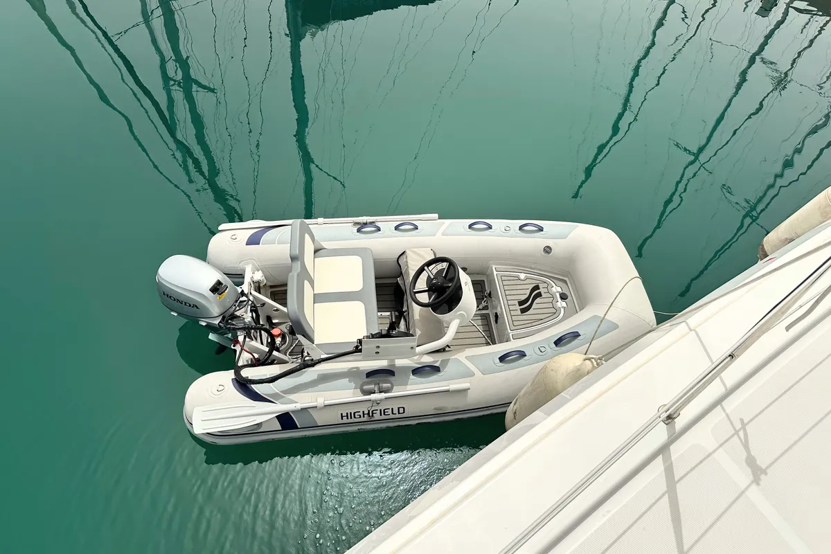 Maestro, a Bali 4.6 catamaran at Kaštela, Croatia