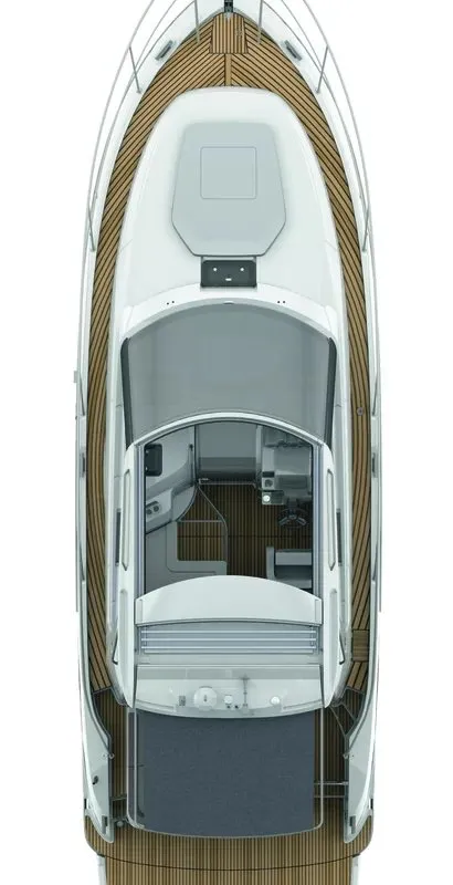 Anchy, a Bavaria 33 Sport HT motorboat at Punat, Croatia