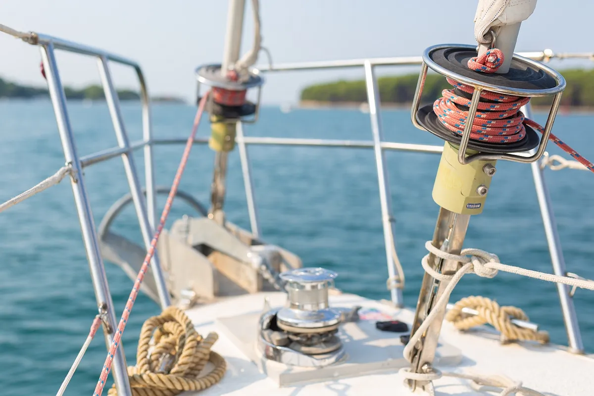 Amica, a Aragosa Yachts Dolphin 50 sailboat at Punat, Croatia