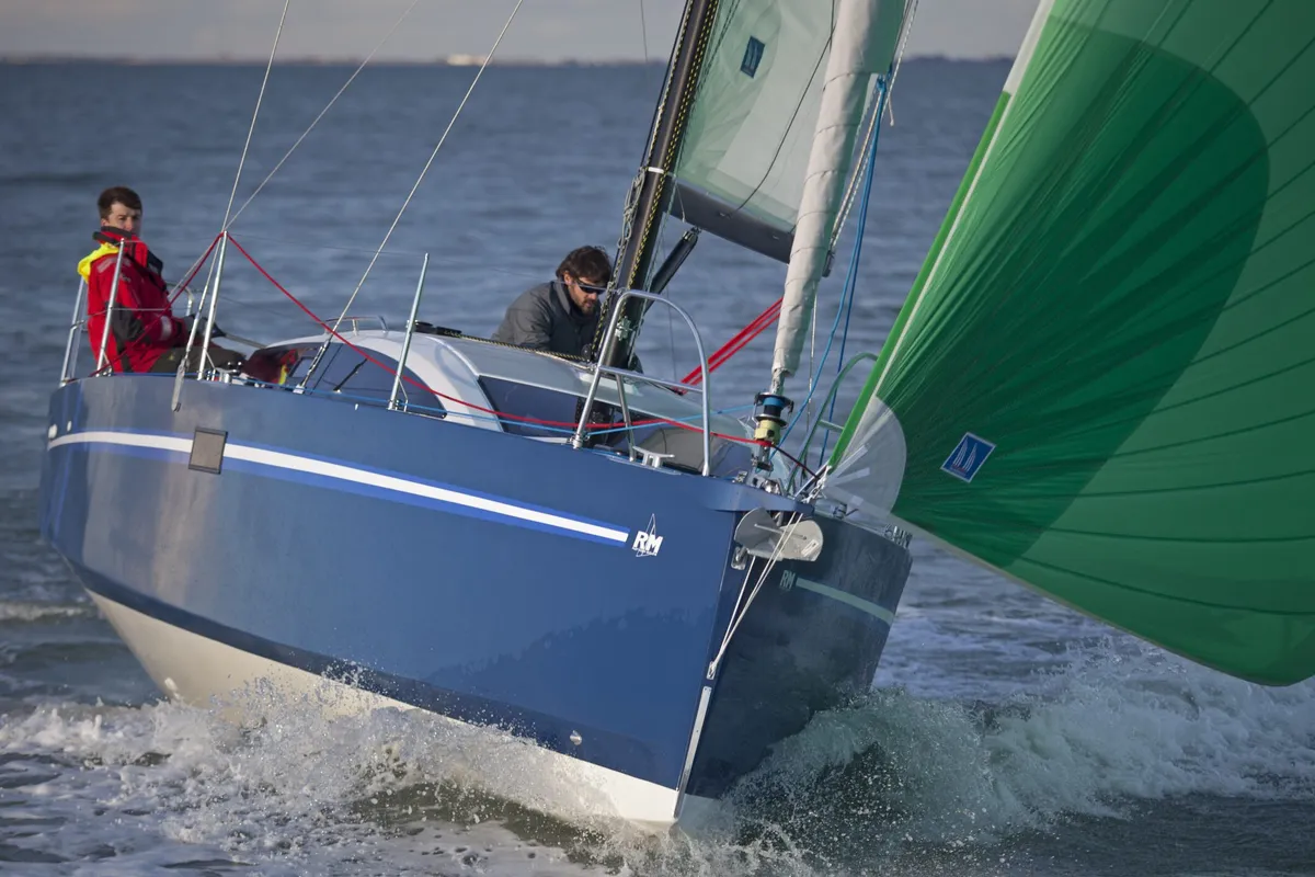Exterior view of Shore Line, a RM 890 sailboat at La Rochelle, France