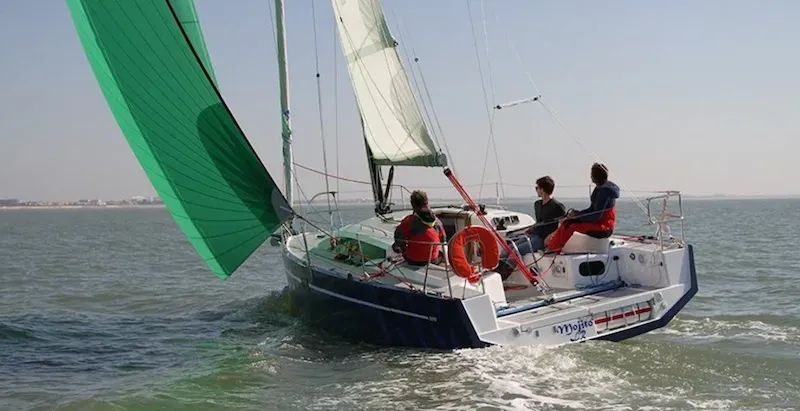 Exterior view of Shore Line, a RM 890 sailboat at La Rochelle, France