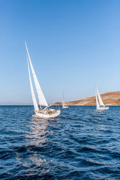 Exterior view of Artemis, a X-Yachts X4⁶ sailboat at Lavrion, Greece