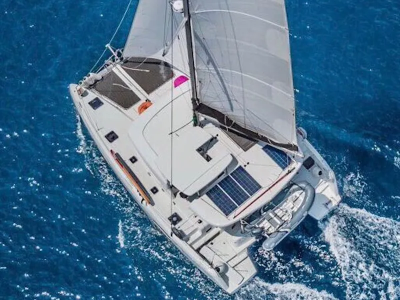 Avocado, a Lagoon 42 catamaran at Split, Croatia