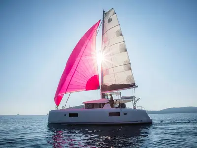 Avocado, a Lagoon 42 catamaran at Split, Croatia