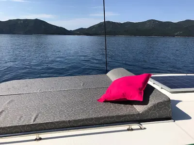 Avocado, a Lagoon 42 catamaran at Split, Croatia