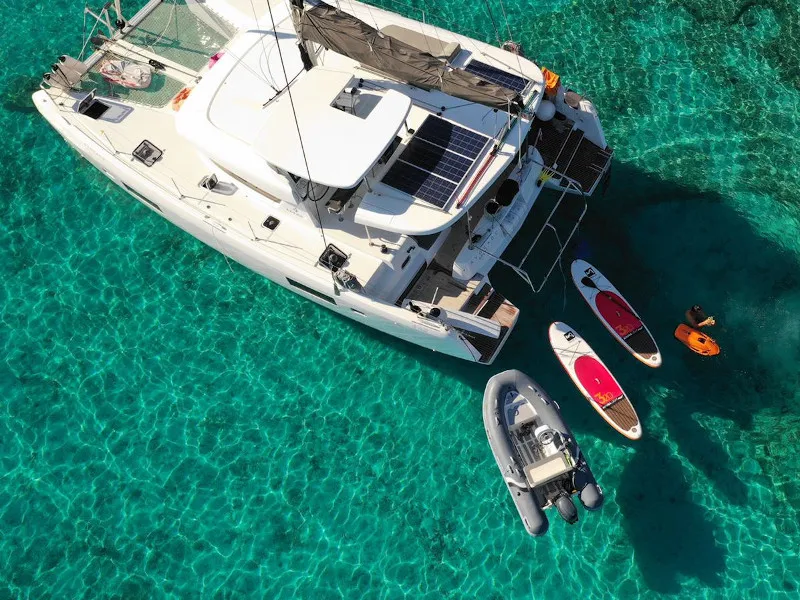 Avocado, a Lagoon 42 catamaran at Split, Croatia