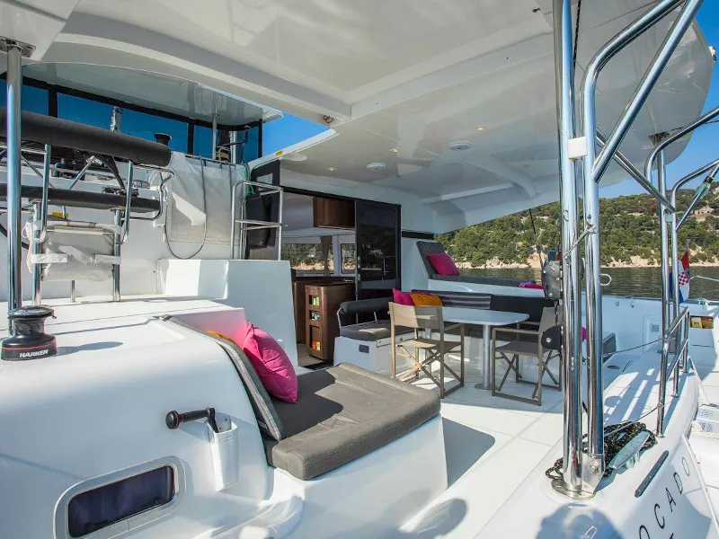 Avocado, a Lagoon 42 catamaran at Split, Croatia