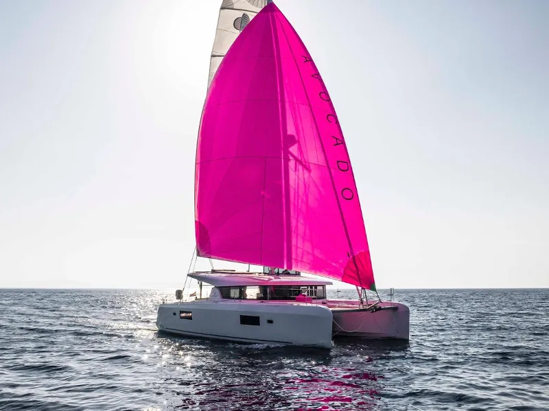 Avocado, a Lagoon 42 catamaran at Split, Croatia