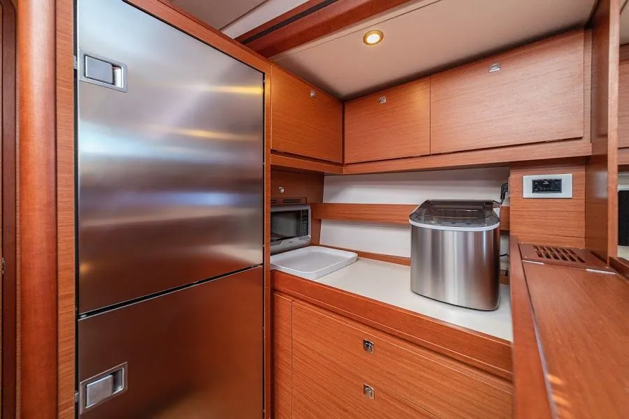 Galley of Barmaley, a Dufour 56 Exclusive sailboat at Primošten, Croatia