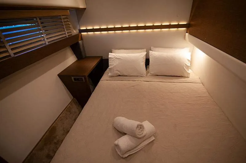 Cabin on Maiora, a Gulet Motoryacht motor yacht at Mykonos, Greece